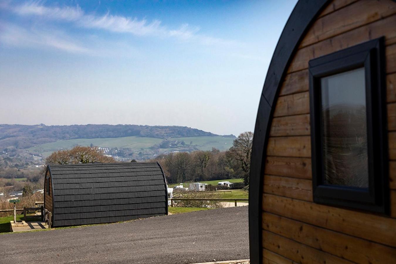 Camping Pods Wood Farm Holiday Park Hotel Charmouth Exterior foto