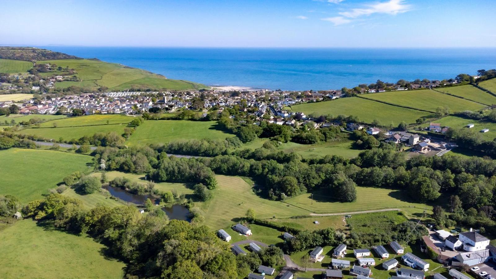 Camping Pods Wood Farm Holiday Park Hotel Charmouth Exterior foto